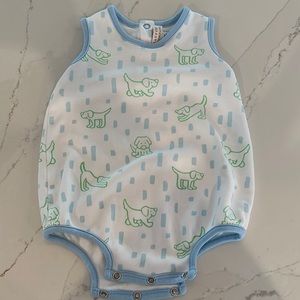 The Beaufort Bonnet Company (TBBC) Puppy Print Bubble 3-6 months